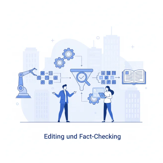 Editing und Fact-Checking: Der kritische Schritt im hybriden Workflow